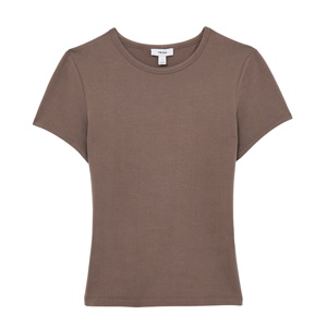 REISS Jolie Stretch-Cotton Crew-Neck T-Shirt